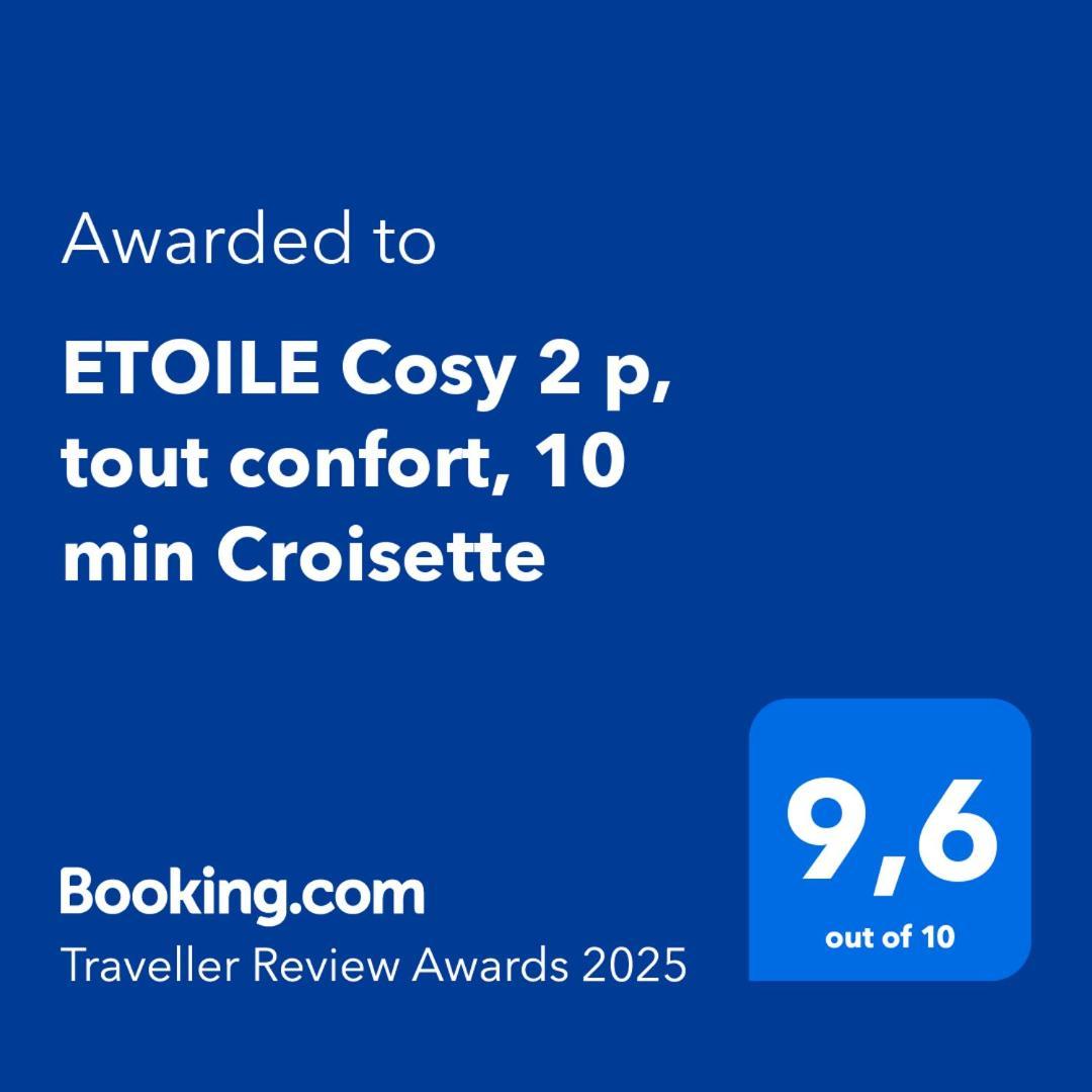 Etoile Cosy 2 P, Tout Confort, 10 Min Croisette Cannes Ngoại thất bức ảnh